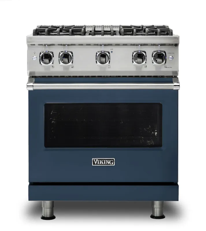 VIKING VGR5304BSBLP 30" Sealed Burner Gas Range - VGR530 Viking 5 Series Blue Today Only
