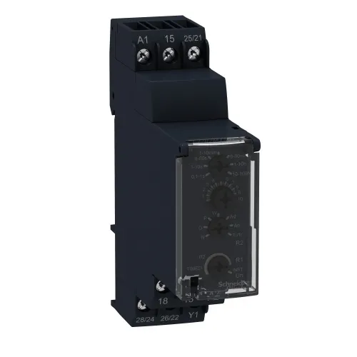 Price Cut Schneider RE22R2MXMU Zelio Time Delay Relay 24-240 VAC 0.1 s-100 h Multifunction