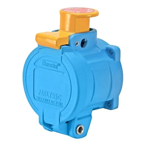 Meltric 63-34073-375-843-NC DSN30 Switch-Rated Receptacle 250 VAC 30A Blue Poly Hot Deal