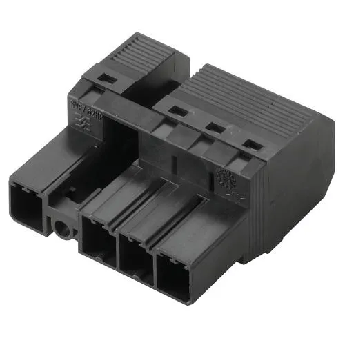 Weidmuller 1430030000 Male Plug - 300 Volt - 4 Pole Latest