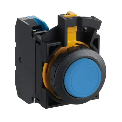 IDEC CW1B-M2E30S Pushbutton 22mm 3no Blue Buy Today