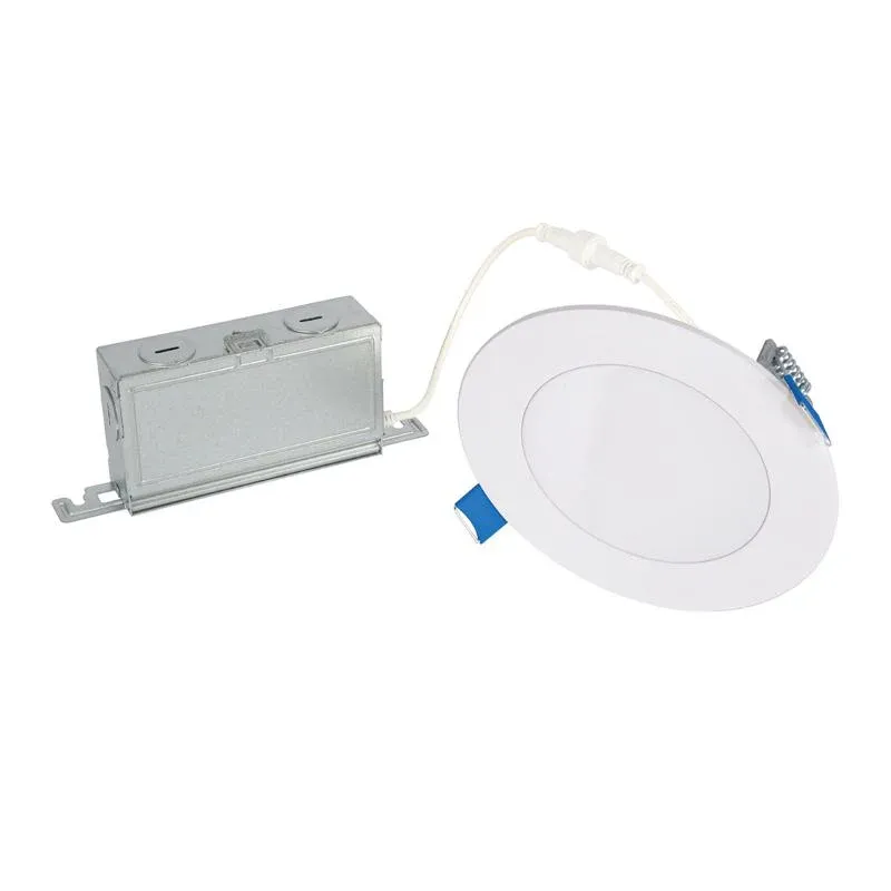 Halo Matte White 4 in. W LED Canless Recessed Downlight 8.3 W Clearance